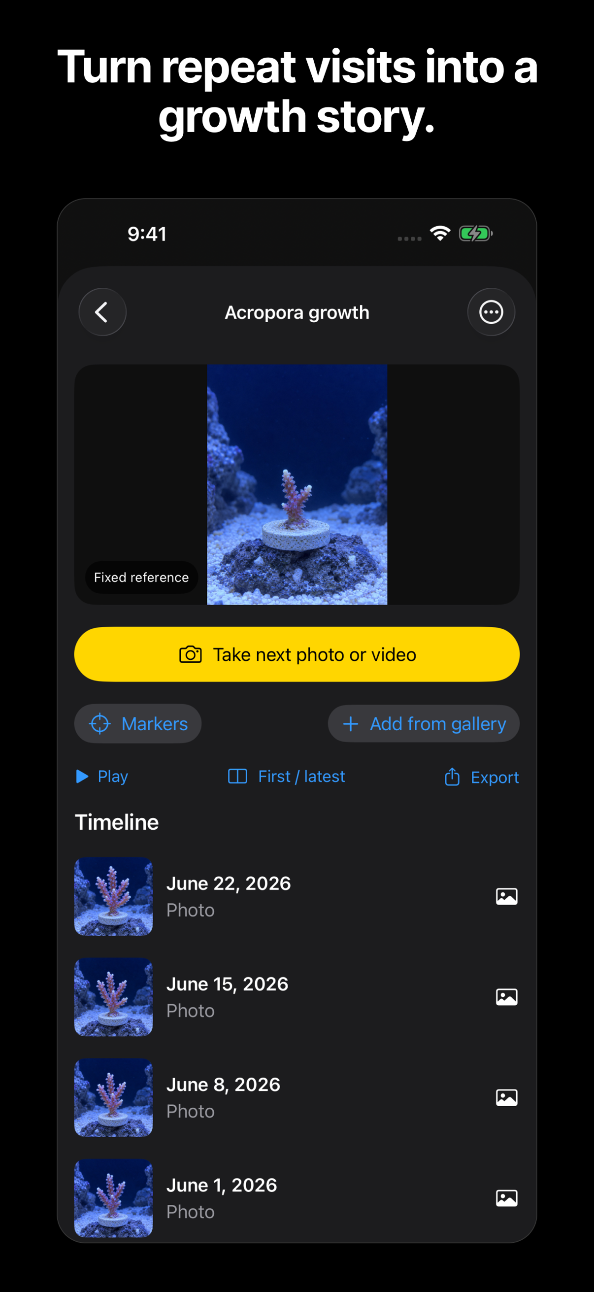 Keep your project together in the upcoming Aquarium Camera release
